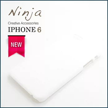 【東京御用Ninja】iPhone 6 (4.7吋) 精緻磨砂保護硬殼（白色）