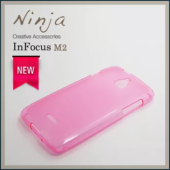 【東京御用Ninja】InFocus M2磨砂TPU清水保護套（透粉色）