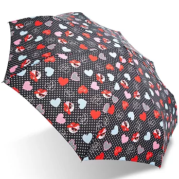 【rainstory】愛心熊抗UV隨身自動傘