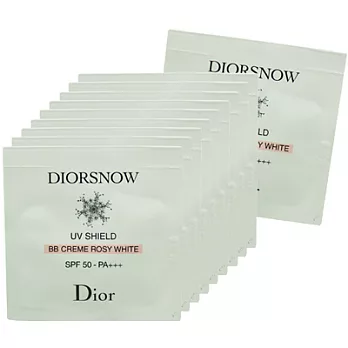 Christian Dior迪奧 雪晶靈超防護BB霜SPF50PA+++(1.5ml)(玫瑰色)*10
