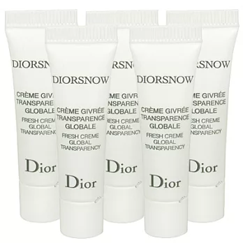 Christian Dior迪奧 雪晶靈透白乳霜(3ml)*5