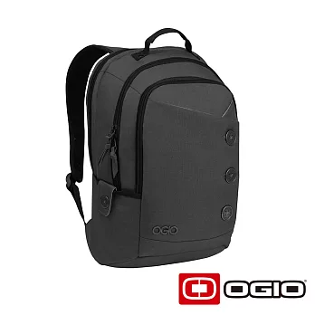 OGIO SOHO 17 吋鈕扣造型電腦後背包 (黑色)