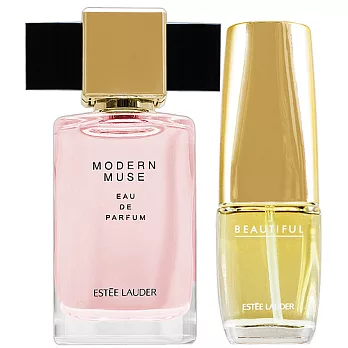 ESTEE LAUDER 雅詩蘭黛 美麗香水(4.7ml)+繆思香水(7ml)