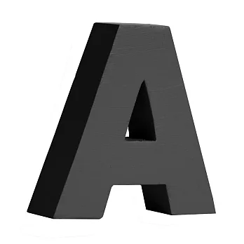 《CNSense》丹麥風情 灰色A字母擺飾