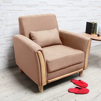 Milos米洛斯北歐質感單人沙發米色