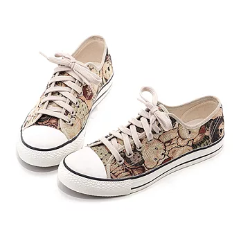 DAV DANNY 大衛丹尼 可愛小熊綁帶休閒鞋-DD0423熊熊圖案