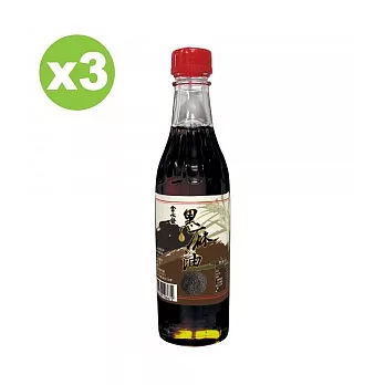 金永發 黑麻油3罐組(300ml/瓶)黑麻油3罐組