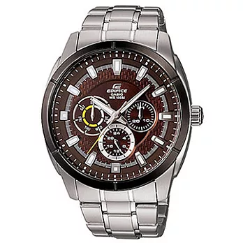 【CASIO】EDIFICE新潮經典三眼指針錶 (EF-327D-5A)