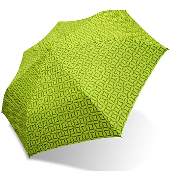 【rainstory】亮綠幾何抗UV隨身自動傘