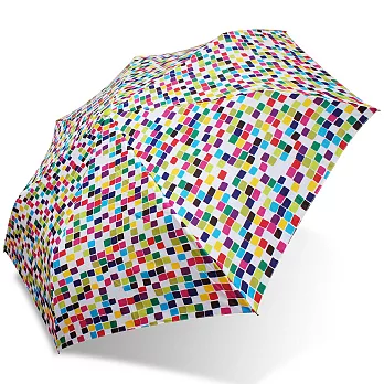【rainstory】繽紛彩格抗UV隨身自動傘