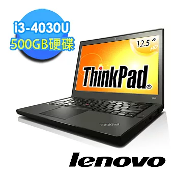【Lenovo】ThinkPad X240 20ALA0J9TC 12.5吋筆電(i3-4030U/4G/500G/三年保固)
