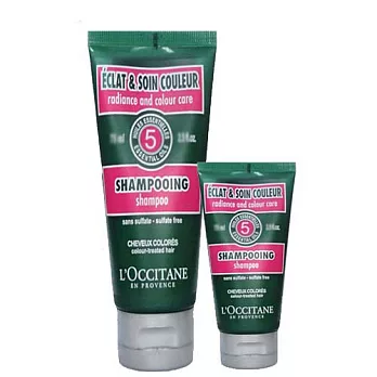 L’OCCITANE 草本灩色洗髮乳(250ml)送潤髮乳(75ml)有效期限:2015年1月
