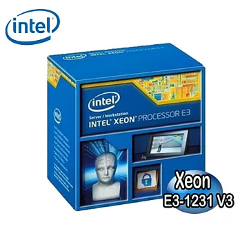 Intel Xeon E3-1231V3 四核心處理器