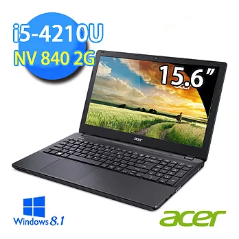 【Acer】E5-571G-56VT 15.6吋筆電加碼贈原廠無線鼠 (i5-4210U/4G/2G獨顯/1TB/WIN8.1)