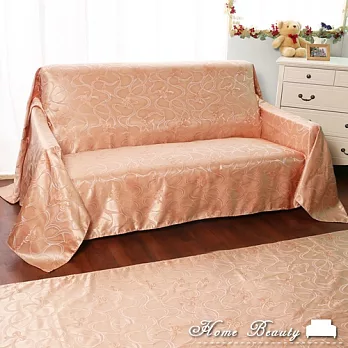 【Homebeauty】負離子機能萬用沙發罩-三人L土豪金
