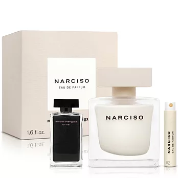 Narciso Rodriguez 同名女性淡香精(50ml)-送品牌小香&針管