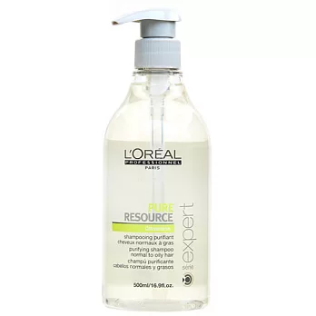 L’OREAL 萊雅 清新油脂均衡淨髮露 500ml