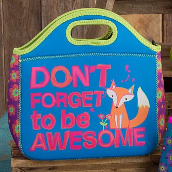 Natural Life 印花潛水布提袋-小狐狸