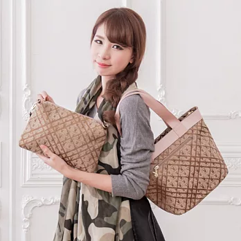 PLAYBOY LOGO緹花系列托特包兩件組