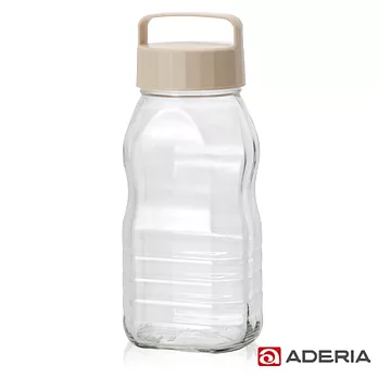 【ADERIA】日本進口玻璃梅酒瓶2000ml(白)