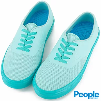 PEOPLE STANLEY氣墊感休閒鞋款(女)7水藍x湖水綠