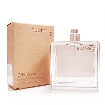 CalvinKlein Euphoria 誘惑 男性淡香水100ml【TESTER】