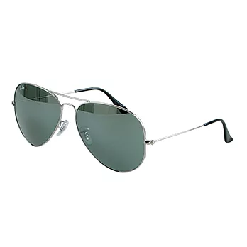 【Ray Ban】經典飛官太陽眼鏡(3025-003/40)銀色