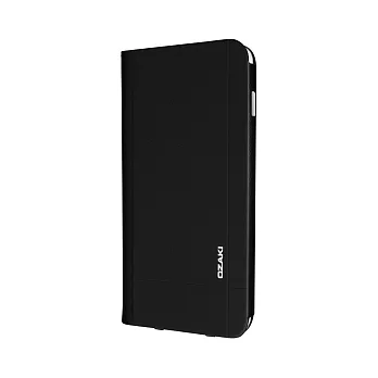 Ozaki O!coat Aim+ iPhone6 4.7吋側翻式附卡槽皮套-黑色