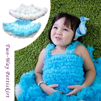 Cutie Bella雙面蓬蓬裙Cream/Sky(130cm)