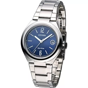 CITIZEN 星辰 Eco-Drive 俐落大方 時尚腕錶 FE6020-56L