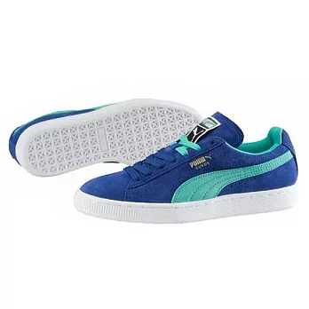 【UH】PUMA - SUEDE CLASSIC WNS 時尚籃球運動鞋(女款)5.5 - 藍色