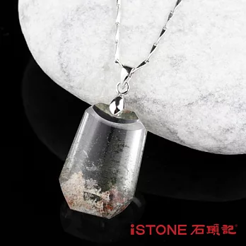 石頭記 綠幽靈項鍊-富貴-8.7g-b