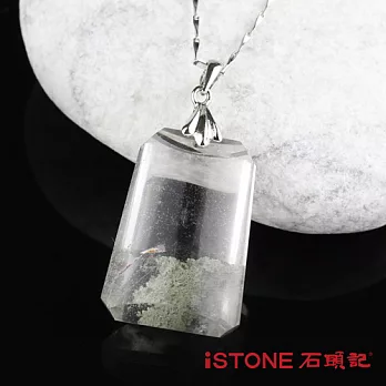 石頭記 綠幽靈項鍊-富足-15.3g