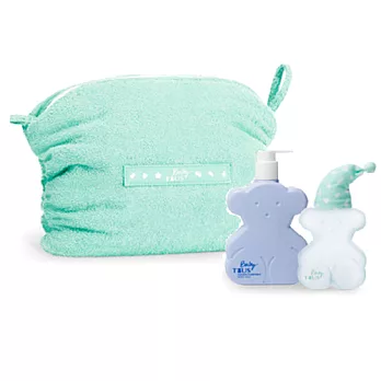 【TOUS】淘氣小熊寶寶澎澎組-淡香水100ml+乳液250ml+熊熊包