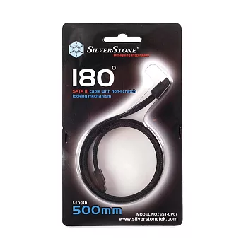 銀欣 180度SATA III傳輸線CP07