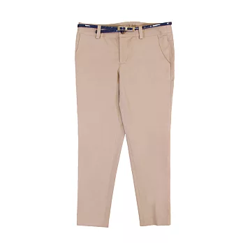 【UH】MK - 日系俐落素色長褲S - 咖啡色