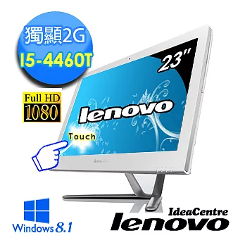 【Lenovo】C560 23吋 i5-4460T 四核心FHD高畫質觸控時尚美型液晶電腦-WIN8.1(57328889)★附原廠鍵盤滑鼠組★