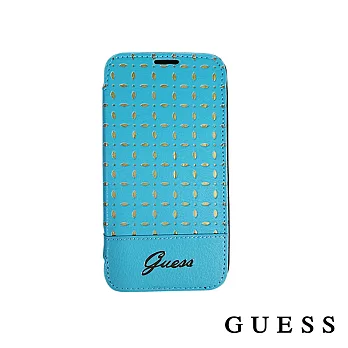 GUESS GIANINA 窗花系列皮套 S5 (藍)