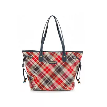 WORLD POLO 世界保羅‧POLO紅格學院風托特包(小)