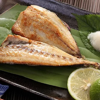 【上野物產】宜蘭竹筴魚一夜干(170g±10%/隻)，共8包
