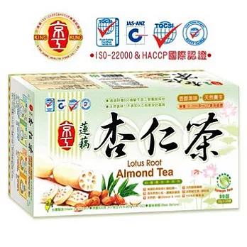 【京工】蓮藕杏仁茶30g(30包/盒)