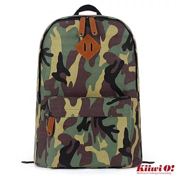【Kiiwi O!】Basic後背包-迷彩
