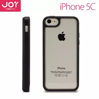 JOY Jamboree iPhone5C 雙料材質透明保護殼- 黑