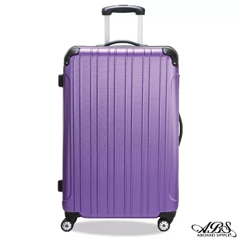 ABS愛貝斯 26吋 進階防刮TSA海關鎖靜音跑車輪旅行箱 (葡萄紫) 99-041B