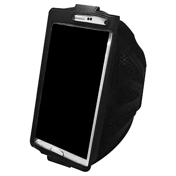 Samsung GALAXY Note 4 專用運動防護臂套_黑
