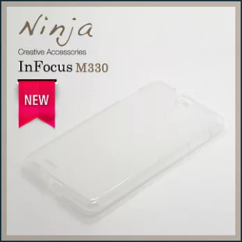 【東京御用Ninja】InFocus M330磨砂TPU清水保護套（透白色）