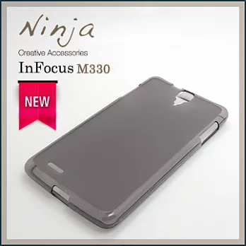 【東京御用Ninja】InFocus M330磨砂TPU清水保護套（透灰色）
