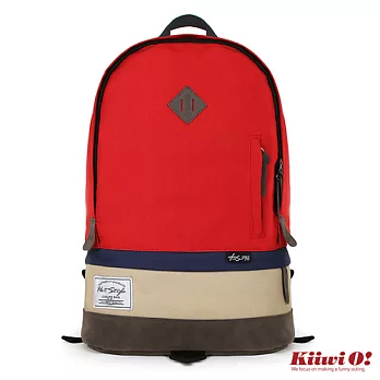 【Kiiwi O!】Basic後背包-紅色喬克