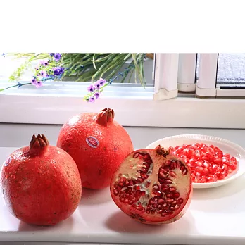 《阿洲水果》 美國紅石榴(16-19粒隨機)