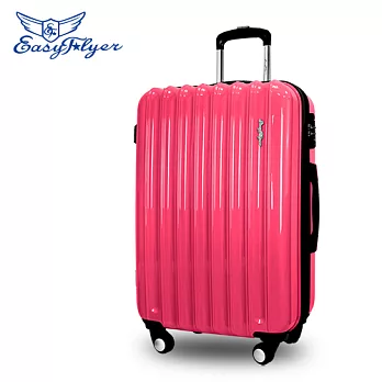 Easy Flyer 易飛翔-24吋PC華麗鋼琴鏡面系列行李箱-櫻花紅24吋櫻花紅